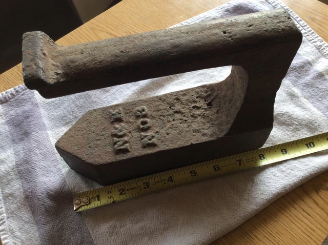 18th 19th Century Primitive Antique Sad Wrought Iron Blacksmith Americana Decor
