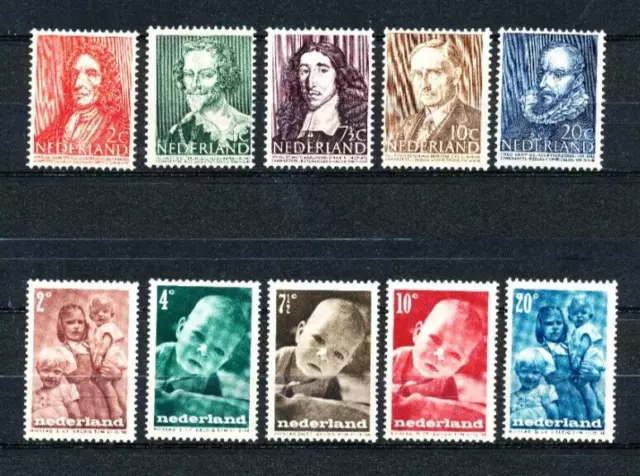 N47 Netherlands    All stamps 1947 in complete sets   Very Fine MNH