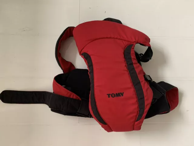 Tomy Freestyle Premier Classic Baby Carrier Sling 3.5-12kg Red and Black