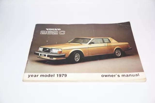 Volvo 262C Owners Manual