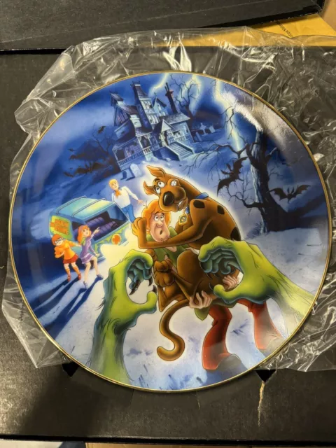 Scooby Doo The Creeps On You WB Gallery Ltd 1997 Collector Plate 1683 Of 2500