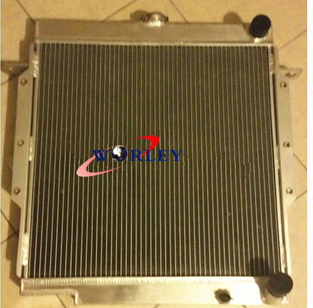 Lc75 Radiator 5 ROW ALUMINUM Radiator for Toyota Land cruiser 75 Series 2H Diesel ...