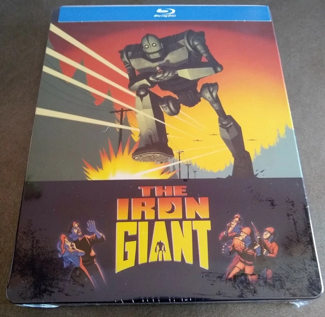 THE IRON GIANT Limited Edition BluRay Steelbook! BRAND NEW! 98.98