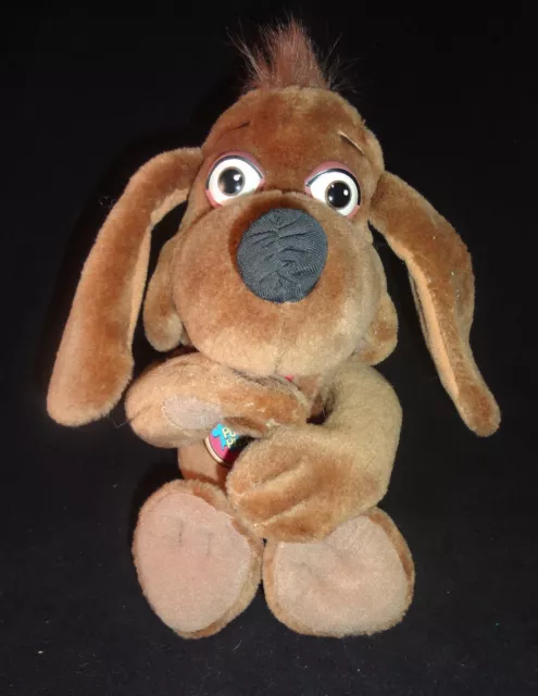 Fisher Price The Puzzle Place Nuzzle Brown Puppy Dog 14" Retired