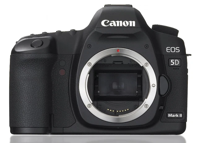 Canon EOS 5D Mark II 21.1 MP Digital SLR Camera - Black (Body Only)
