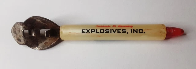 Advertisement Bottle Opener Explosives Inc Business is Booming