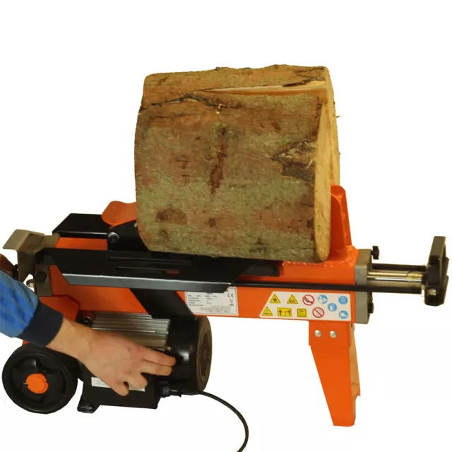 FOREST MASTER  FM8 5 Ton Electric Log Splitter  For Hard & Seasoned Wood