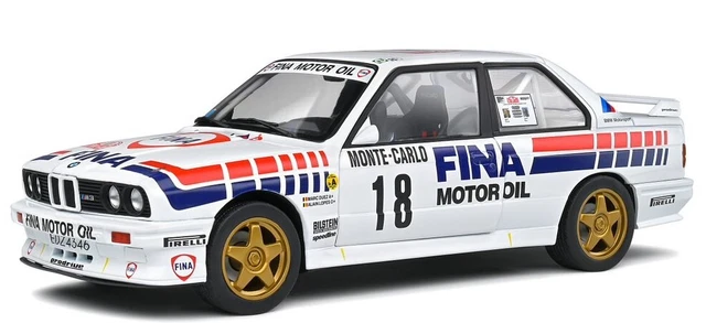 SOL1801518 - Voiture du Rallye de Monte Carlo 1989 - BMW E30 M3 GR.A - SOLIDO...