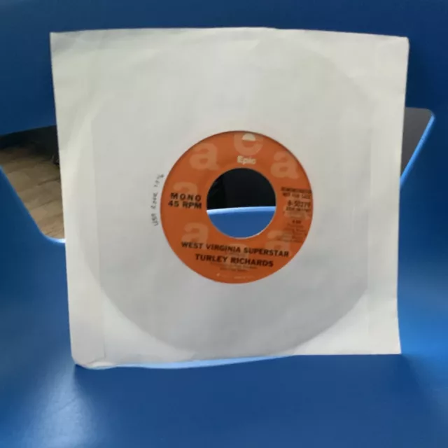 Turley Richards West Virginia Superstar Rock Folk Vinyl  7”
