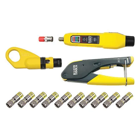 Klein Tools Vdv002-818 Coax Cable Installation & Test Kit