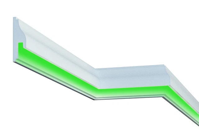 2 Metri Profilo Facciata LED Illuminazione Indiretta Antiurto 170x55mm MC306 LED