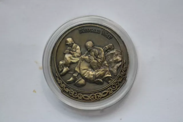 Korean War challenge coin