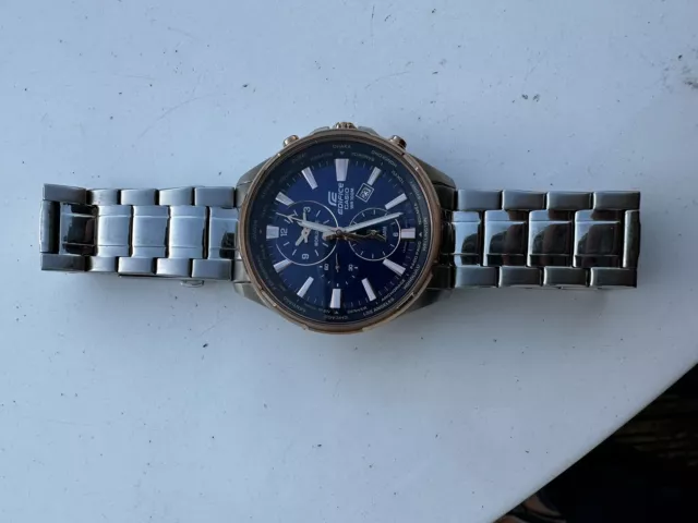 CASIO EDIFICE EFR 526L Panda Dial Chronograph 45.00 PicClick UK