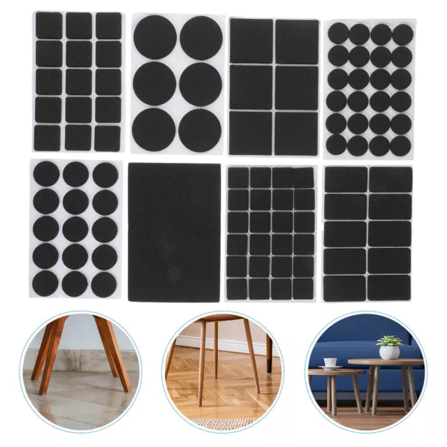 8 Blatt rutschfeste Möbelpolster, selbstklebende Stuhlfüße, Möbelpolster für