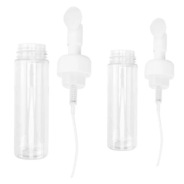 2 piezas botella de espuma botella de espuma botella dispensador de jabón de viaje para mascotas