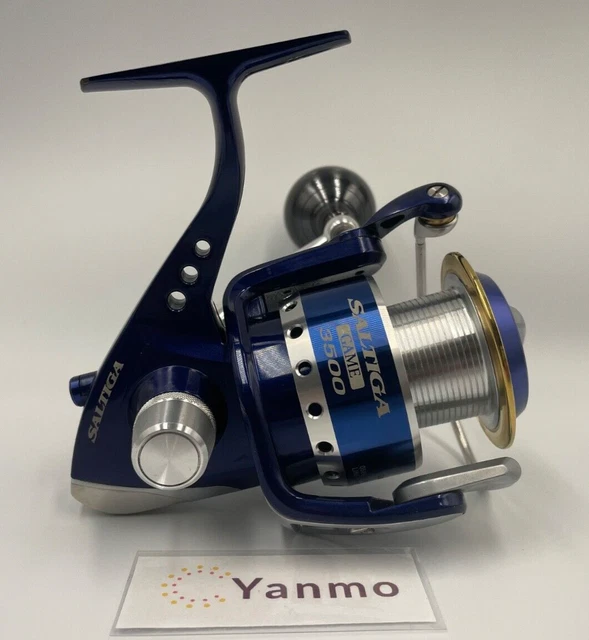 DAIWA SALTIGA GAME 3500 Spinning Fishing Reel Gear Ratio 4.9