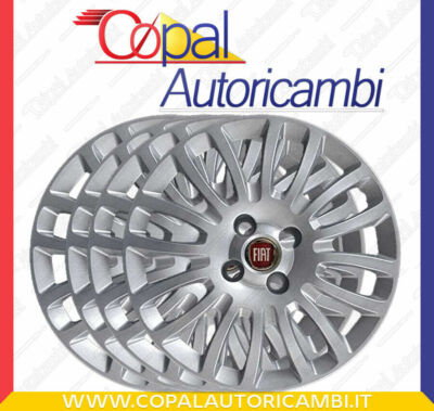 FARAD SERIE 4 COPRICERCHI BORCHIE COPPE RUOTA 15 PUNTO EVO 2009 IN POI NON ORIGINALI 
