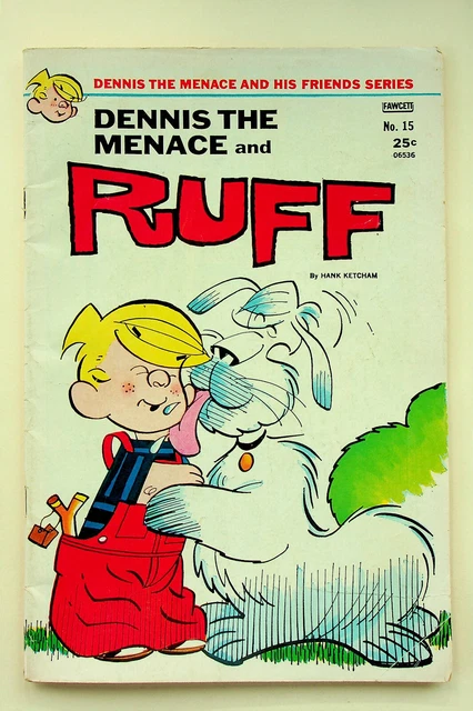 Dennis Ruff Back Rider DENNIS THE MENACE and Ruff #15 (Aug 1972, Fawcett) - Good- £1.76 ...