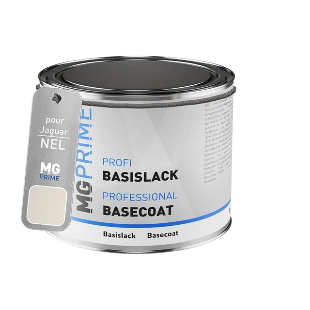 Peinture Voiture pot pour Jaguar NEL JBC2023 Porcelain White 0,5l