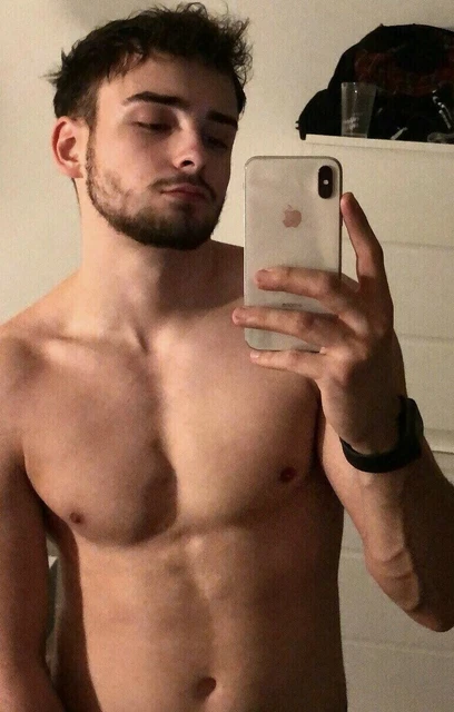 SHIRTLESS MALE MUSCULAR Fit Beefcake Beard Hot Hunk Man Eye Candy PHOTO 4X6 B147 EUR 4,85