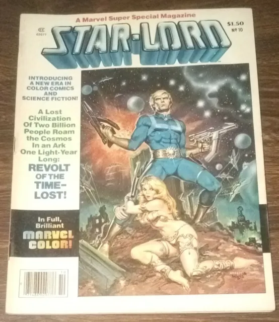 STAR-LORD #10 Winter 1979 Revolt of the Time-Lost /Marvel Super Special Magazine