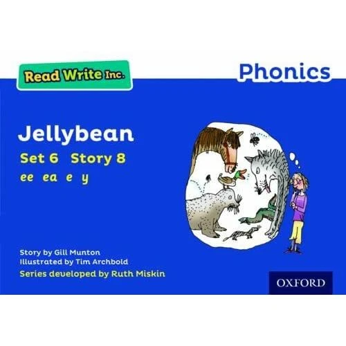 READ WRITE INC. Phonics Blue Set 6 Storybook 8 Jellybe Paperback NEW