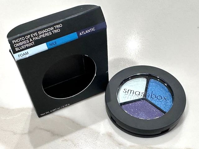 Smashbox Photo Op Eye Shadow Trío PLANO: Espuma, Nilo, Atlántico