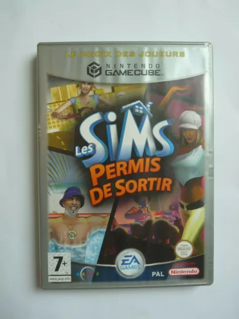 Les SIMS Permis de Sortir - GameCube -  CD en bon état - PAL VF