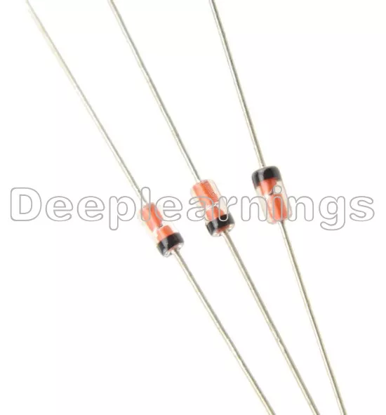 100Pcs GERMANIUM DIODE 1N34A DO-35 1N34 IN34A NEW