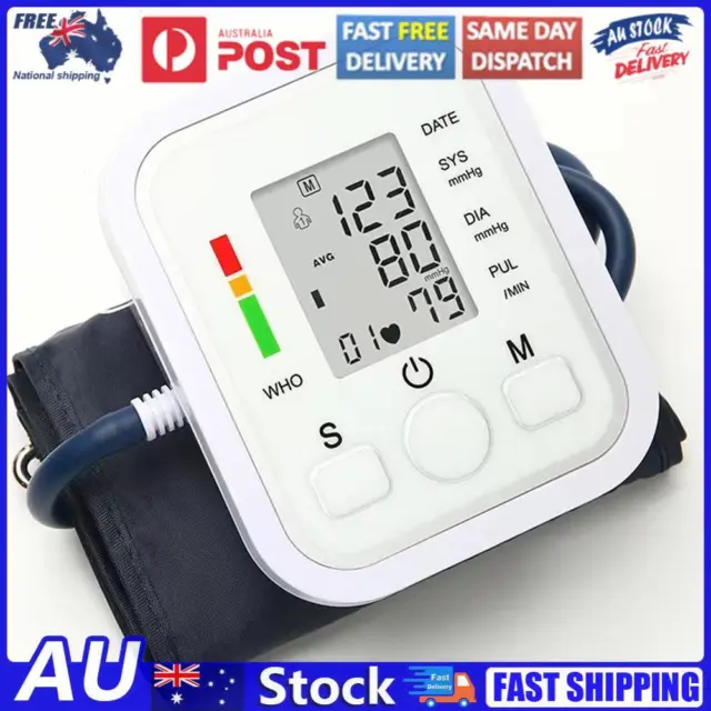 Digital Automatic Blood Pressure Monitor Pulse Heart Rate Monitor (no voice)
