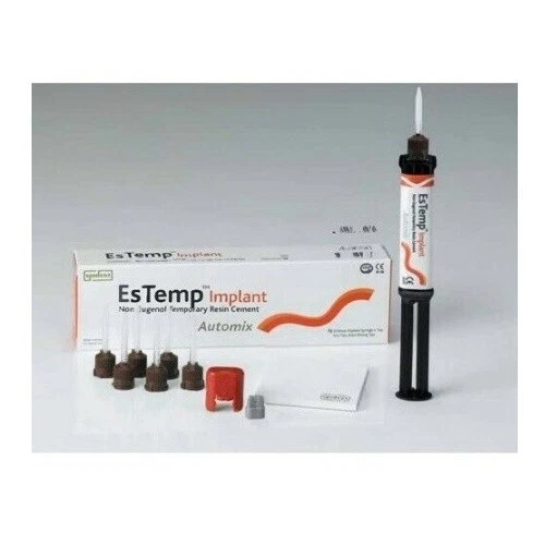 Temporary Resin Cement For Implants Caps Crown Bridges Inlays Onlays Veneers Imp