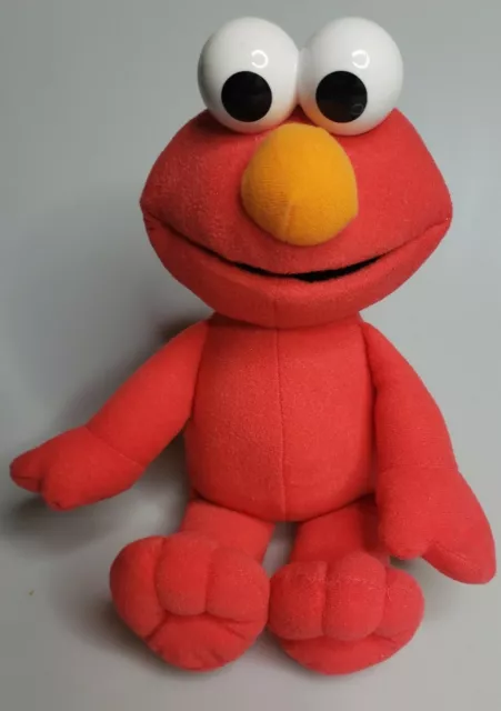2002 Mattel Fisher Price "Elmo" Sesame Street 11" Plush Toy Stuffed Animal EUC
