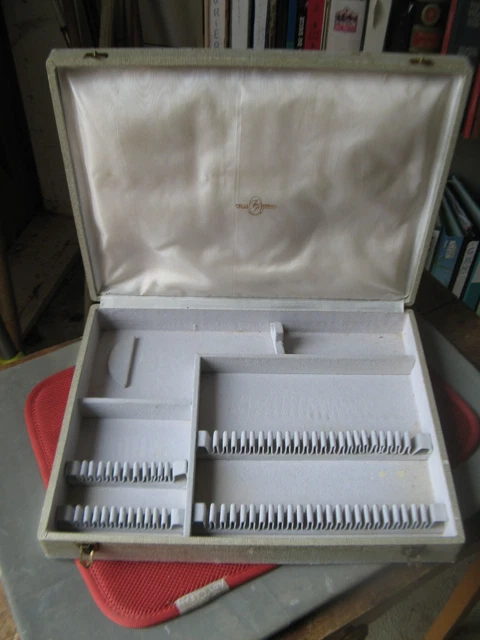 COFFRET ECRIN VIDE NEUF CHRISTOFLE pour 144 Couvert Ménagère Argentier 4 tiroirs EUR 450,00 - FR