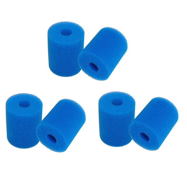 Lot De 6 éponges Filtre à Air KE15SP – Compatible FW06 1/10 RC Nitro – Pièces De Rechange Blanc