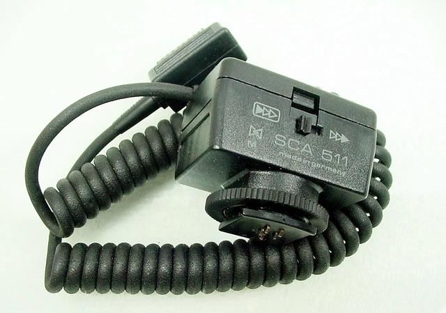 SCA 511 Adapter | Fits Metz 45CT5 & 60 CT2 Flashes | Fits Canon | New | $45 |