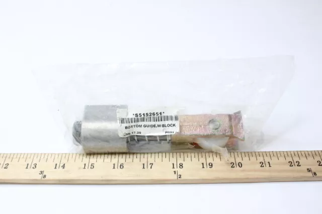 Besam Aluminum Bottom Guide with Block S5152651