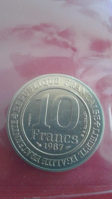 Essai 10 Frs Hugues Capet 1987  Fdc Sous Scelle D'origine
