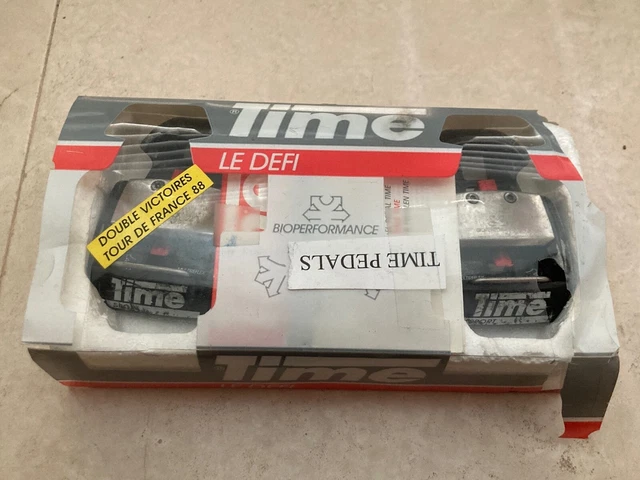 time clipless pedals cleats