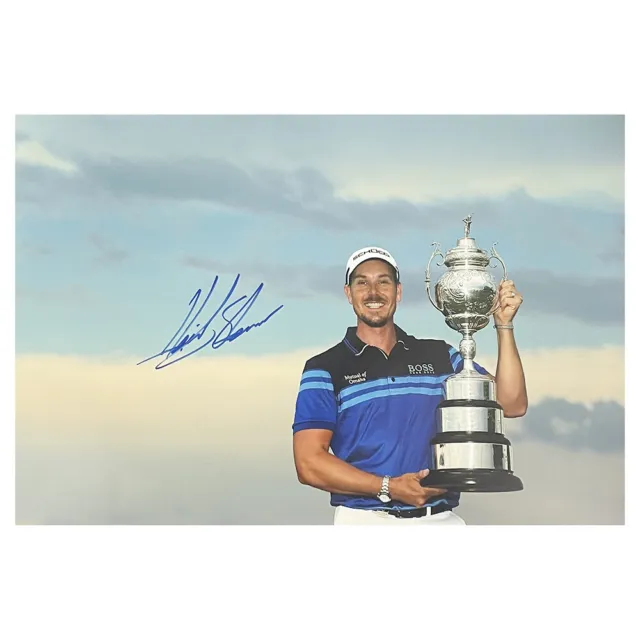 Henrik Stenson Signed Poster Photo - 18x12 Golf Autograph +COA