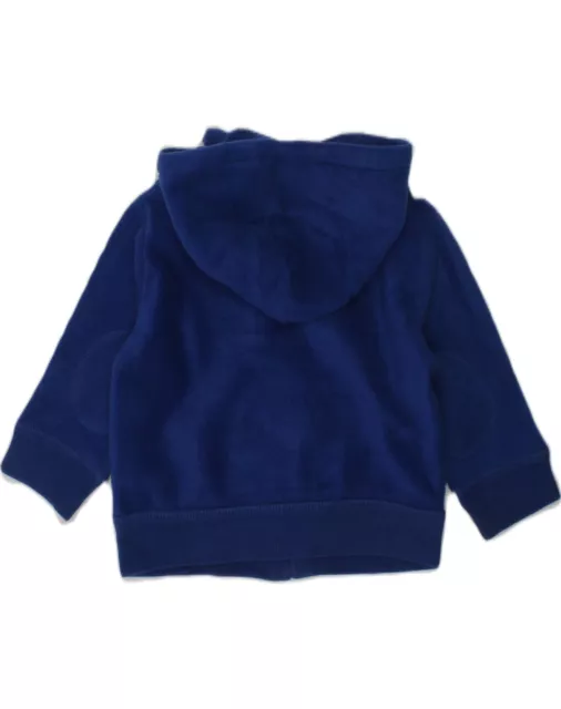 GAP Baby Jungen mit Kapuze grafische Vliesjacke 12-18 Monate marineblau AE02 2