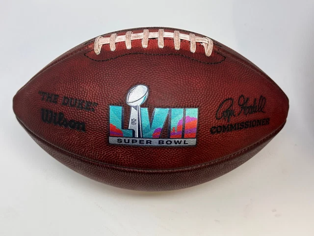 Super Bowl LVII Official Wilson The Duke Game Ball Football - GAME PREPPED