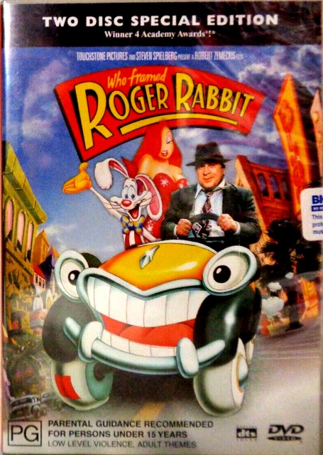 Rogar Rabbit Dvd WHO FRAMED ROGER Rabbit Brand New Sealed DVD Region 4 $16.95 - PicClick AU