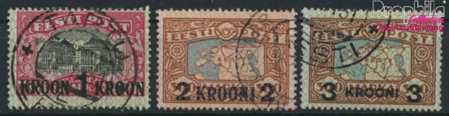 Briefmarken Estland 1930 Mi 87-89 (kompl.Ausg.) Jahrgang 1930 komplett ges(92768