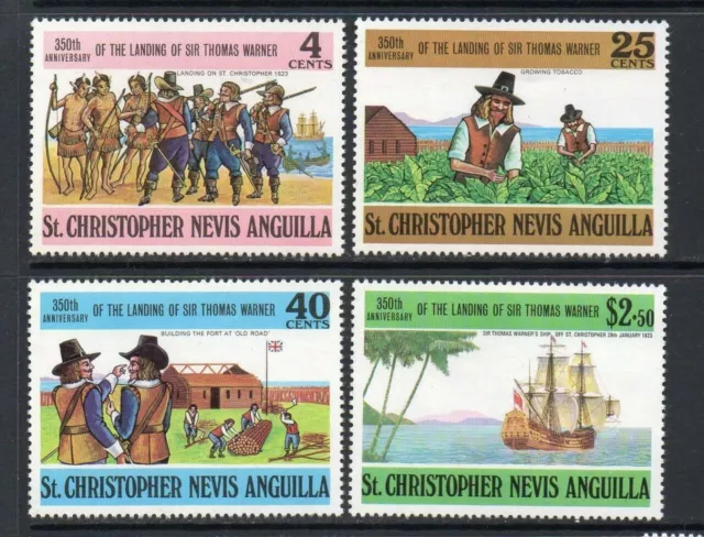 St. Christopher Nevis Anguilla 1973 Sir Thomas Warner MNH