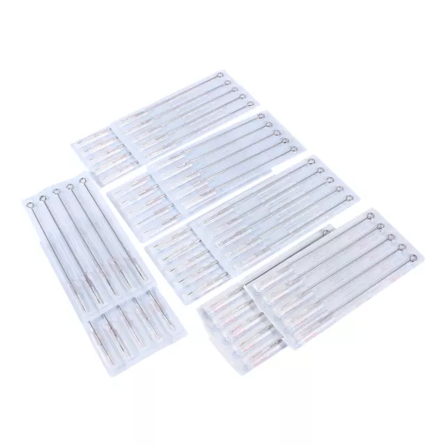 50-teilige Einweg Tattoo Nadel Für 1RL 3RL 5RL 7RL 9RL Liner Tattoo Nadeln NEW