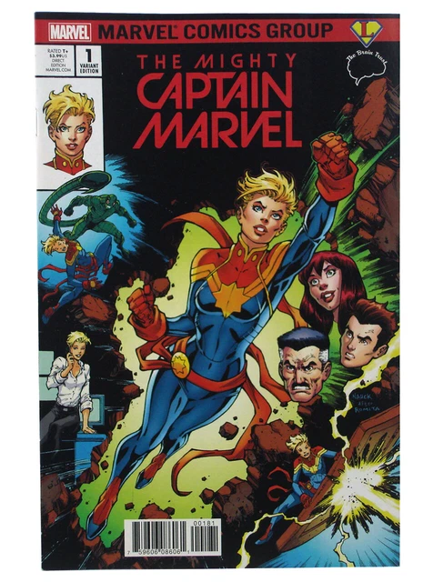 The Mighty Captain Marvel #1 Color Variant Brain Trust A Todd Nauck Marvel 2016