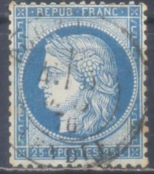 Mi-Nr.4A  Frankreich Jahrgang 1849 Gestempelt  (XD1816)