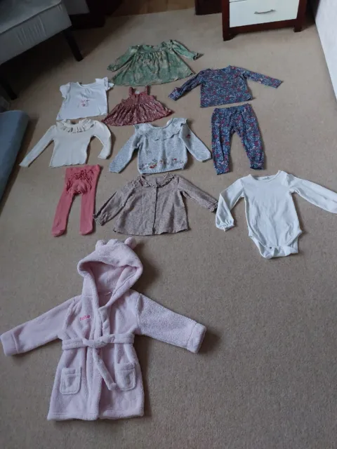 Bundle Of Next Baby Girls Clothes Age 18-24 months