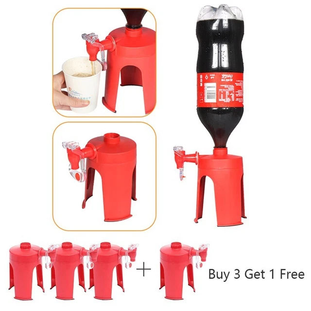 Beverage Soda Dispenser Magic Tap Faucet Drinking Water Dispense Bottle Upside D