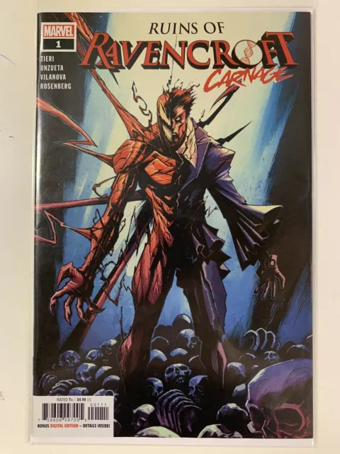 Ruins of Ravencroft Carnage #1 1st Cortland Kasady 1st print KNULL KING IN BLACK